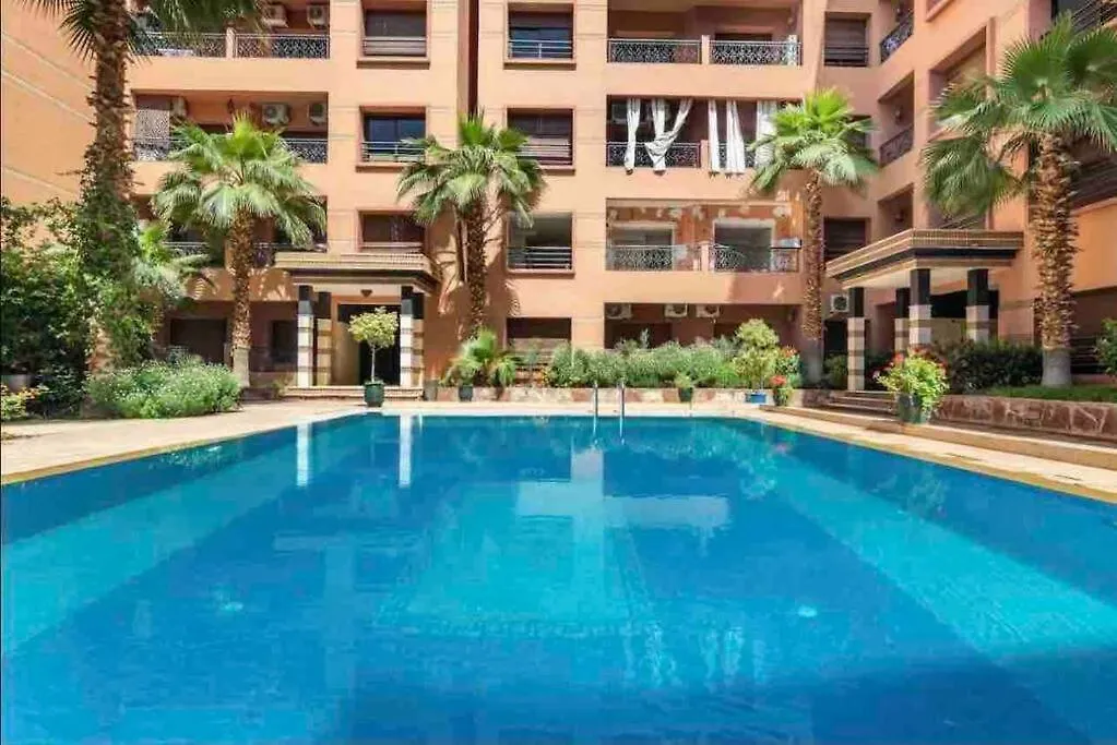 公寓 Appartement Marrakech Hivernage N2 Residence Caprice Palace 马拉喀什